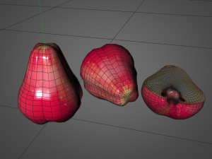 water apple fruit 3D 모델