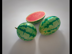 watermelon fruit 3D Модель