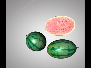 watermelon fruit 3D Модель