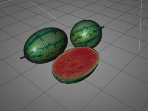 watermelon fruit 3D Модель
