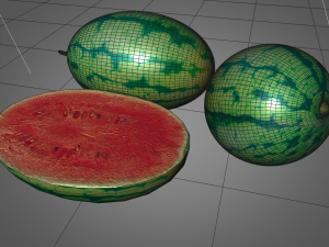 watermelon fruit 3D Модель