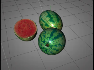 karpuz meyvesi 3D Model