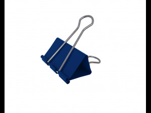 binder paper clip 3D 모델