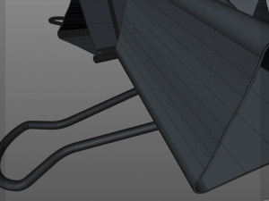 binder paper clip 3D 모델