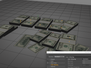 dollar stack 3D Model