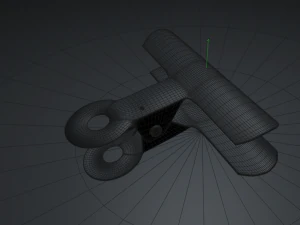 पेपर क्लिप 3D मॉडल