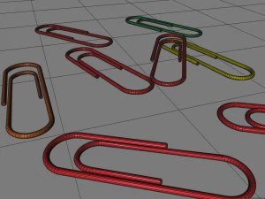 paper clip box 3D Model