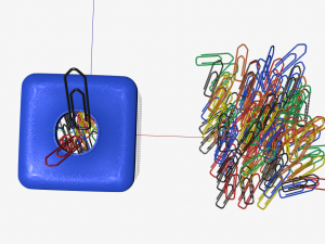 paper clip box v2 3D Model