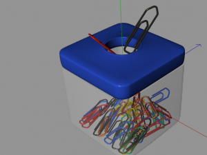 paper clip box v2 3D Model