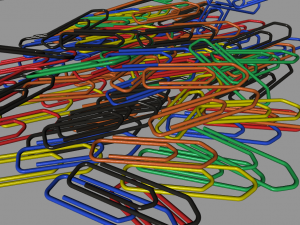 paper clip box v2 3D Model
