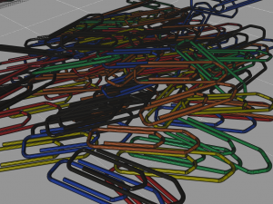 paper clip box v2 3D Model
