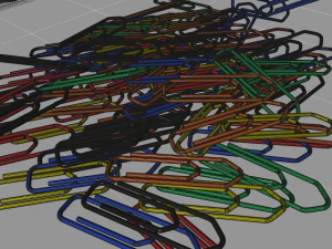 paper clip box v2 3D Model