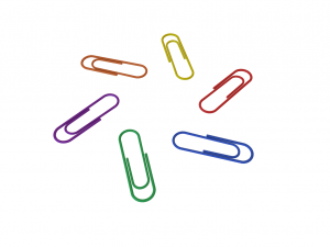 paper clips 3Dモデル