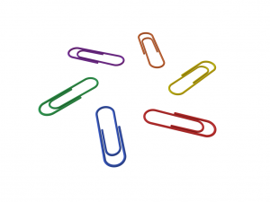 paper clips 3Dモデル
