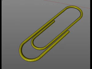 paper clips 3D Model