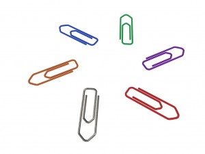paper clips v2 3D 模型
