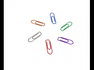 paper clips v2 3D Model