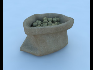 sack of potatoes 3D 모델
