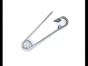safety pin Modèle 3D