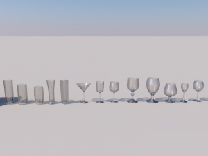 vase collection Modèle 3D