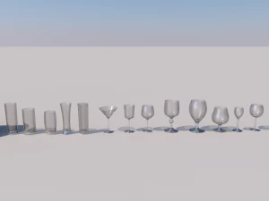 vase collection 3D Model