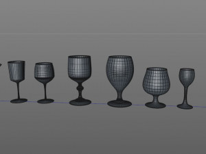 vase collection Modèle 3D