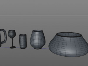 vase collection Modèle 3D