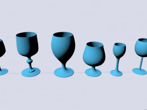 vase collection 3D Model