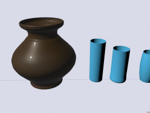 vase collection Modèle 3D