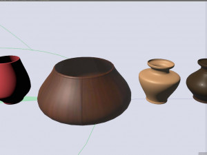 vase collection Modèle 3D