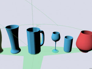 vase collection 3D Model