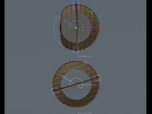 wicker basket 3D Model