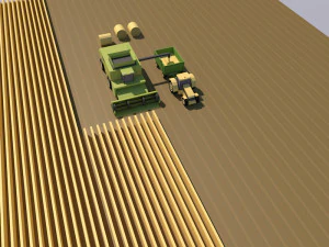 farm low poly 3D Model