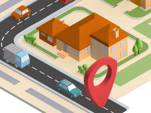 city low poly 3D Model