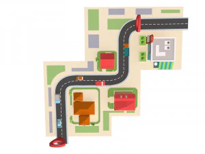 city low poly 3D Model