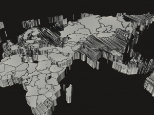 world time zones Modelo 3D