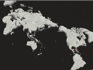 world time zones Modelo 3D