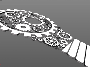 bulb gear Modello 3D