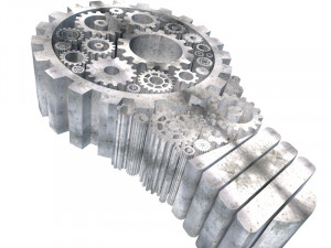 bulb gear Modello 3D