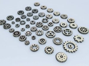 gears kit bash 3D Модель