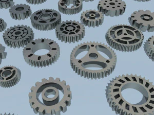 gears kit bash 3D Model