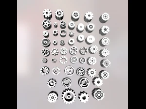 gears kit bash 3D Model