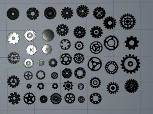 gears kit bash 3D Model