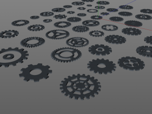 gears kit bash 3Dモデル