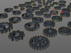 gears kit bash 3D Model