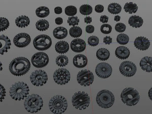 gears kit bash 3D Model