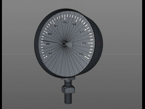 manometer 3D Model