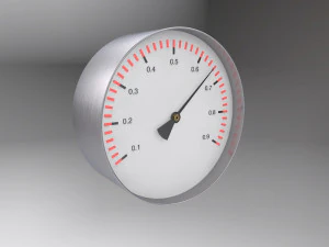 manometer v2 3D Model