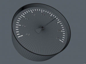 manometer v2 3D Model