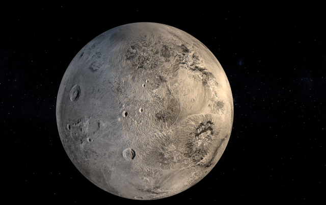 haumea dwarf planets Model 3D .c4d .max .obj .3ds .fbx .stl .blend 